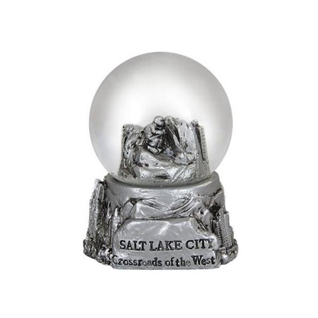 AMERICAWARE Americaware PSGSLC45 45 mm Salt Lake City Snow Globe PSGSLC45
